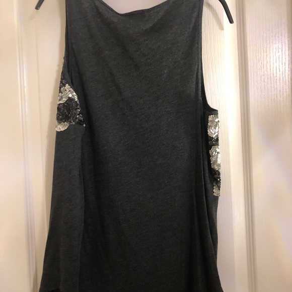 Charcoal Sequin Shell - Picture 5 of 5